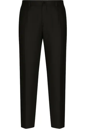 Dolce & Gabbana Pantalon de costume à patch logo
