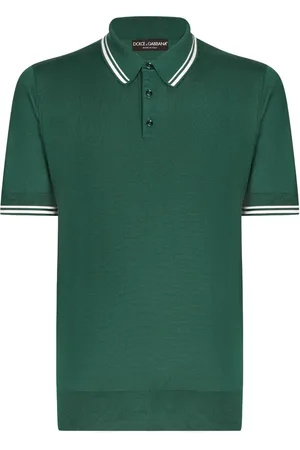 Dolce & Gabbana Polo à bords rayés