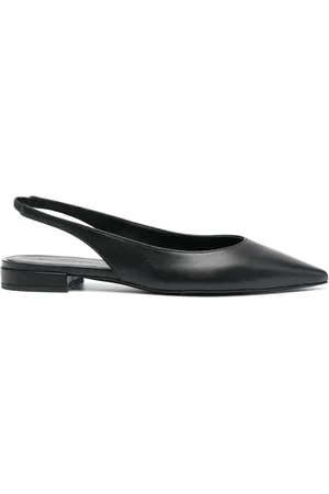 Scarosso Ballerines en cuir à bride arrière