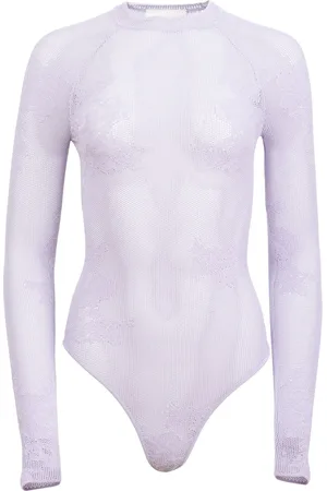 FLEUR DU MAL Body en maille pointelle