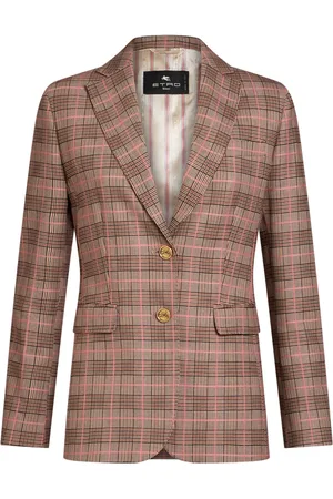 Etro Veste boutonnée à carreaux