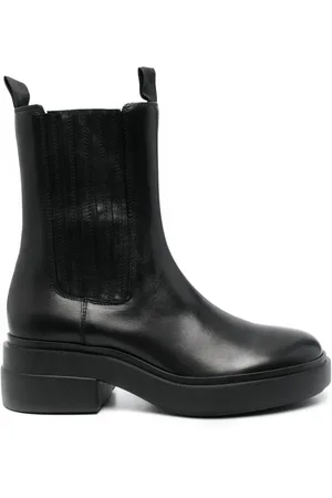 vic matiè Bottes en cuir à semelle épaisse 55 mm