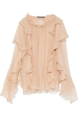 Alberta Ferretti Blouse en chiffon