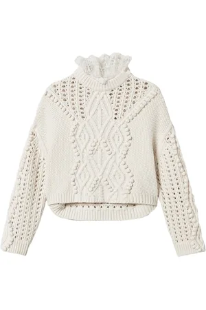 Twin-Set Pull en maille ajourée