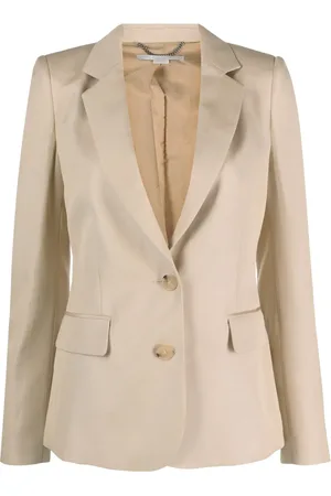Stella McCartney Blazer Iconic à revers crantés