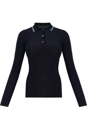 Etro Polo à bords rayés