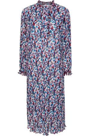 Ganni Robe mi-longue à plis