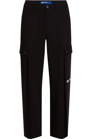 Karl Lagerfeld Pantalon ample à poches cargo