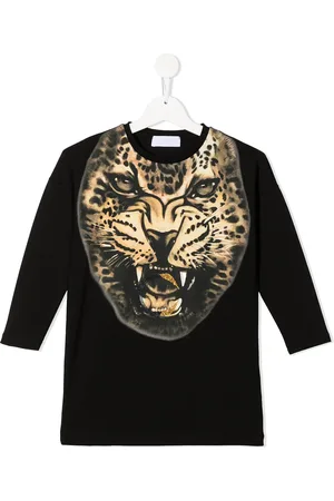 Roberto Cavalli Robe imprimée à manches longues
