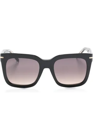 HUGO BOSS Lunettes de soleil carrées à monture oversize