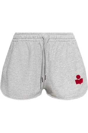 Marant Etoile Short de sport Mifa à logo imprimé