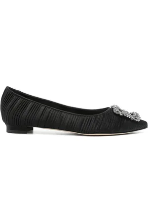 Manolo Blahnik Escarpins à design plissé