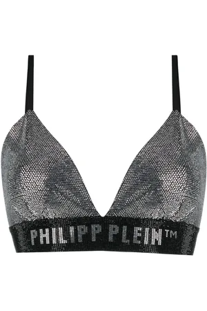 Philipp Plein Soutien-gorge à ornements en strass