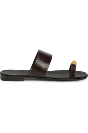 Giuseppe Zanotti Claquettes Norbert en cuir