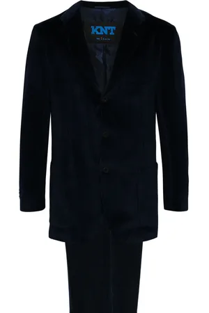 Kiton Costume côtelé à simple boutonnage