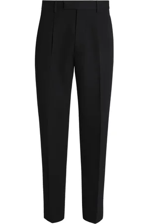 Ermenegildo Zegna Pantalon court à détails plissés