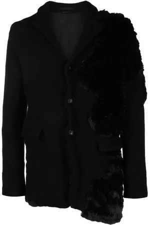 Comme des Garçons Blazer boutonné à empiècements