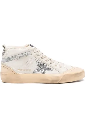 Golden Goose Baskets Mid Star en cuir
