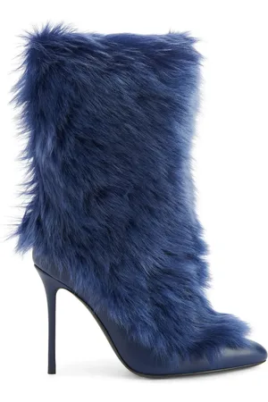 Giuseppe Zanotti Bottines Micole 105 mm en peau lainée