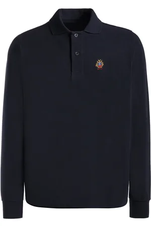 Bally Polo en piqué à logo brodé