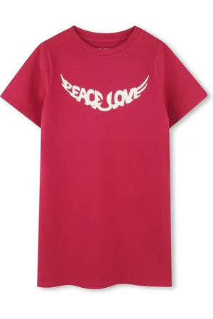 Zadig & Voltaire Robe à slogan imprimé