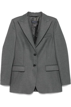 DRHOPE Blazer à fines rayures