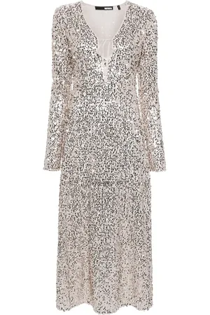 ROTATE Robe à sequins