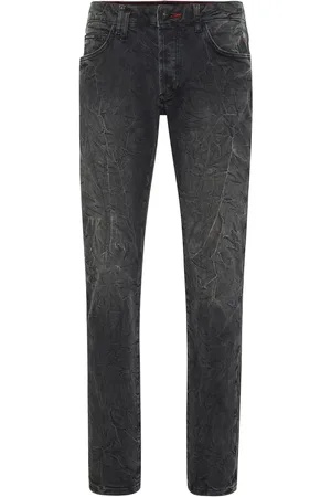 Philipp Plein Jean Skull à coupe slim