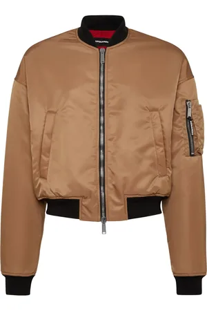 Dsquared2 Veste bomber à coupe crop