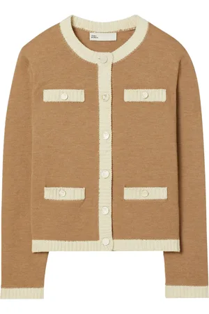 Tory Burch Cardigan Kendra en laine épaisse