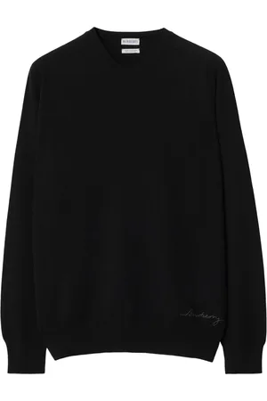 Burberry Pull en cachemire à logo brodé