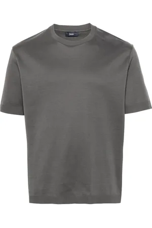 HERNO T-shirt en coton à col rond