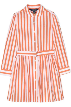 Ralph Lauren Robe ceinturée à rayures