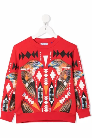 MARCELO BURLON Sweat à motif faucon