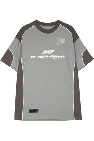 Izzue T-shirt à bords contrastants
