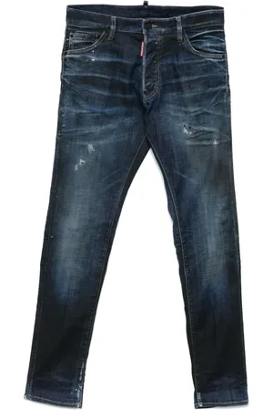 Dsquared2 Jean skinny à effet usé
