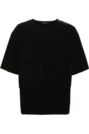 SONGZIO T-shirt superposé à épaules tombantes