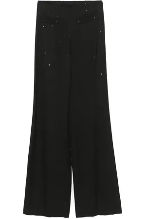 Sandro Pantalon palazzo à sequins