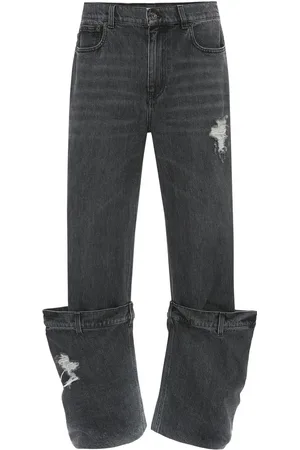 J.W.Anderson Jean Bucket à effet usé