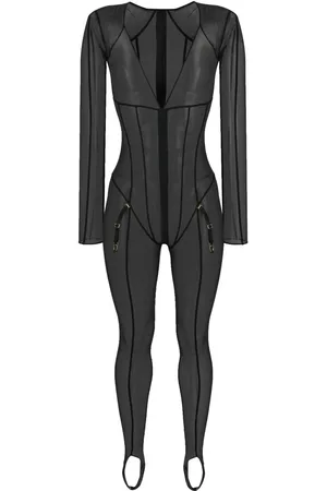 MAISON CLOSE Combinaison transparente L