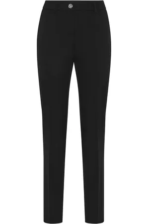 Philipp Plein Pantalon slim à détail tête de mort