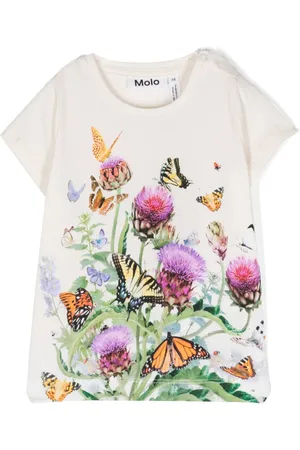 Molo T-shirt en coton biologique à imprimé graphique
