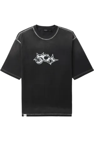 FIVE CM T-shirt en coton à broderies