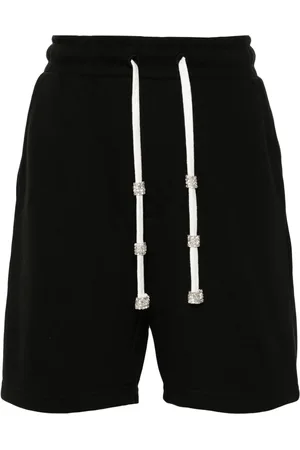LOULOU Short de sport à ornements en cristal