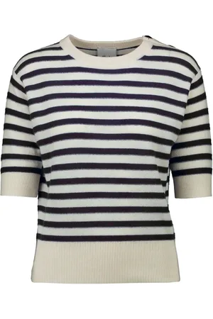 Allude T-shirt à rayures