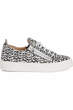 Giuseppe Zanotti Baskets Gail à motif monogrammé