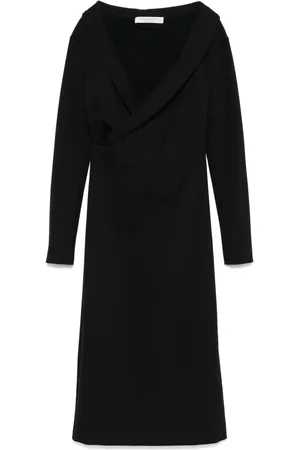 Serafini Robe mi-longue à épaules dénudées