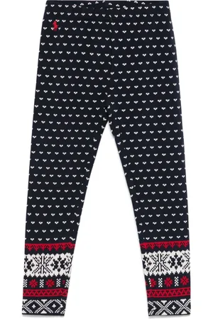 Ralph Lauren Legging en jersey fair isle