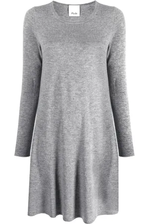 Allude Robe courte en maille à manches longues
