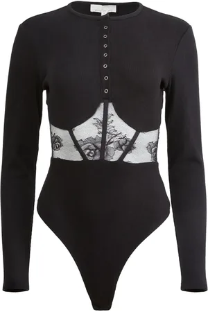 FLEUR DU MAL Body à empiècements en dentelle